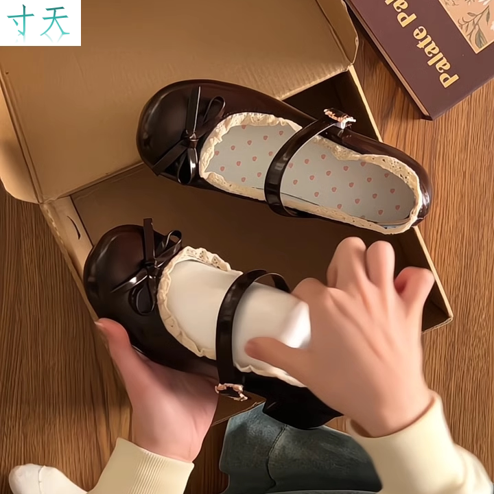 日系软妹jk小皮鞋女2025