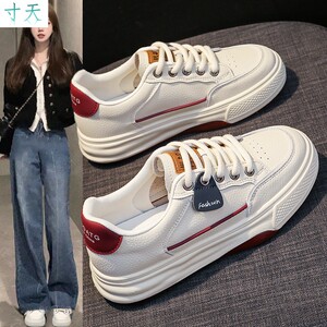 百搭韩系板鞋女款2026新款秋冬小众原创休闲鞋软底运动百搭小白鞋