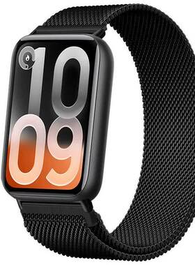 适用小米手环10pro表带磁吸钢带MI Band10pro智能运动护腕9pro男