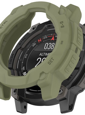 适用Garmin佳明Instinct3代铠甲保护壳智能本能3手表Garmin本能镂