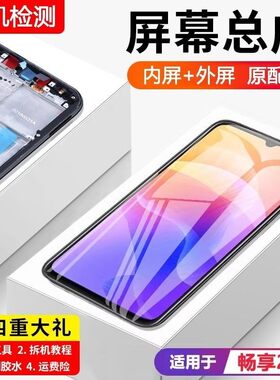 适用华为畅享20屏幕总成带框WKG-AN00手机内外触摸液晶屏全新