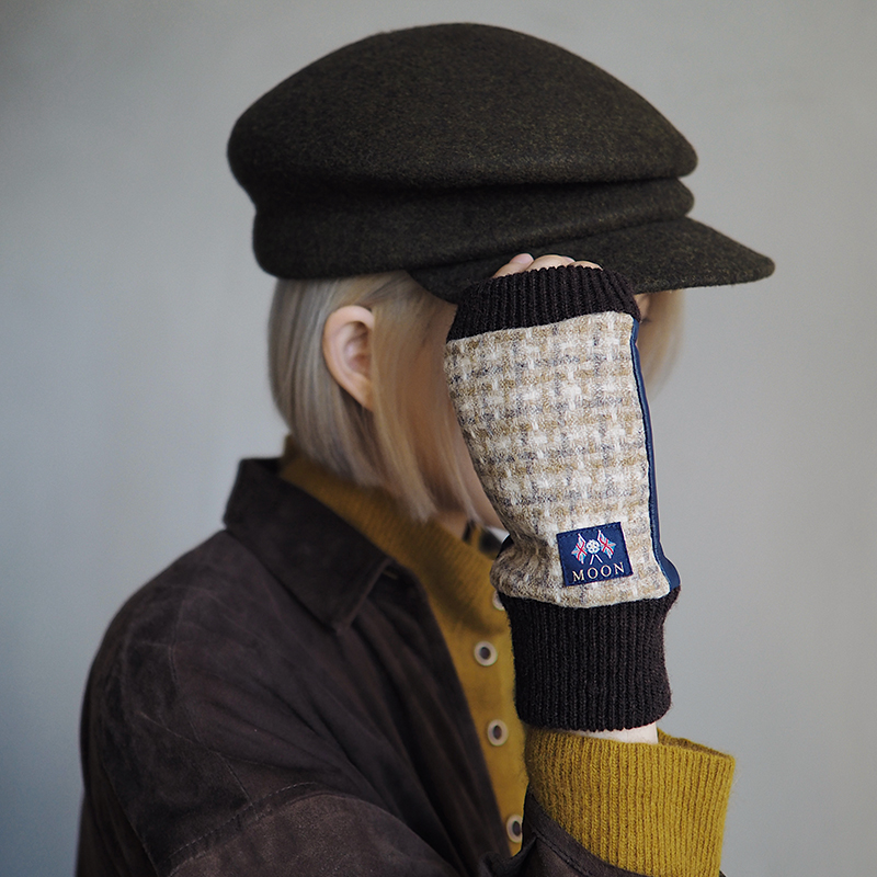 lion~好看到不冷自留半指手套