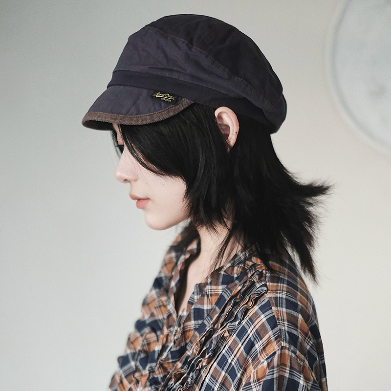 鸭舌帽做旧休闲男女日本设计