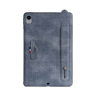 适用苹果iPadPro平板M5保护套iPadAir5后盖壳mini7/6手腕带Air7(M3)支架2025新款iPad11代(A16)商务皮套9.7寸