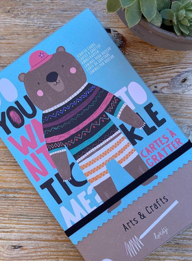 Londji原装进口画画diy填色画画本儿童幼儿园艺术手工游戏礼物