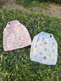 纯棉网眼透气吊带猫咪短款 芬儿同款 FairyDog宠物猫狗衣服夏季 薄款