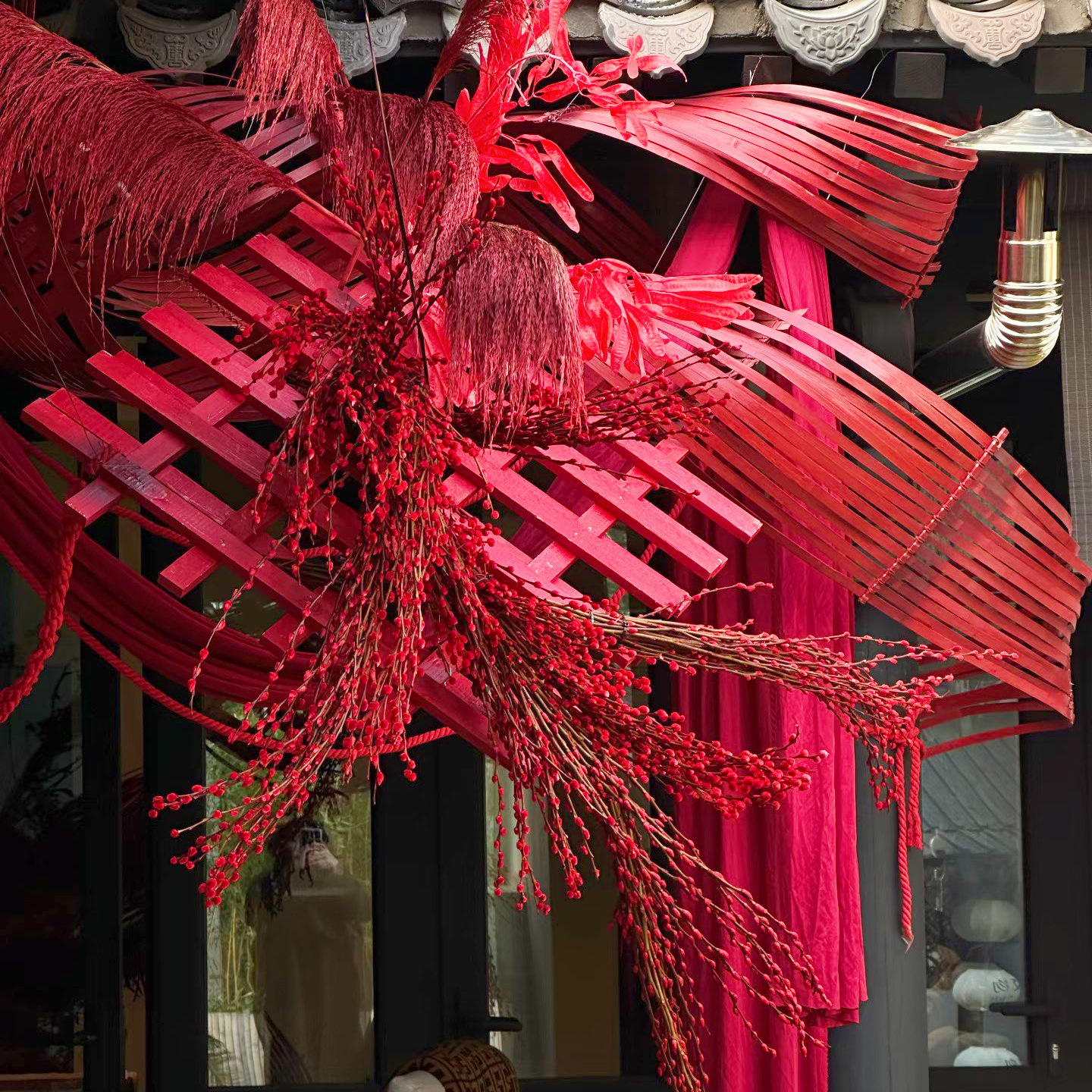 竹排竹编银柳干花永生花大芦苇竹艺花艺店铺庭院造景打卡装饰竹条,节庆用品/礼品,装扮布置套餐,淘宝优惠券,粉丝福利购,淘宝优惠卷