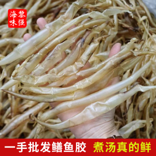 鲜晒门鳝鱼胶海产鱼胶鱼肚干货花胶大号鳗鱼胶海鳗胶海鳝胶鱼鳔