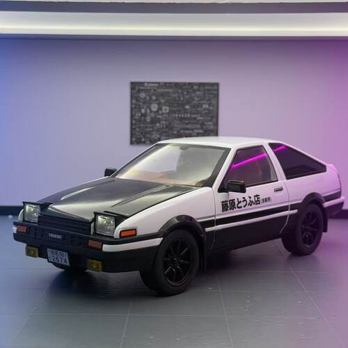 118丰田ae86合金车模