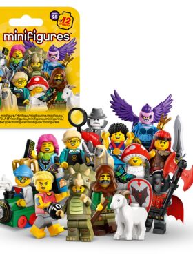 LEGO乐高积木抽抽乐系列71045第25季小人仔人偶儿童拼搭玩具礼物
