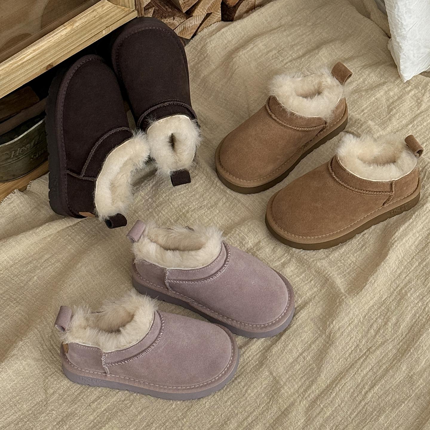 CBC儿童雪地靴2025冬男女童大棉