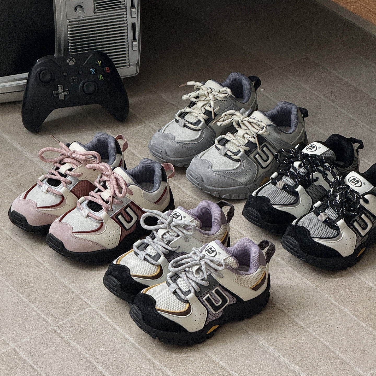 CBC 韩国童鞋2026春季男女童户外老爹鞋潮牌儿童登山鞋透气运动鞋,童鞋/婴儿鞋/亲子鞋,运动鞋,淘宝优惠券,粉丝福利购,淘宝优惠卷