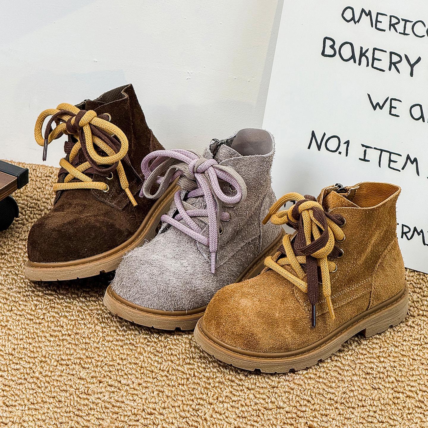 NIXIL儿童靴子2025春秋季新款