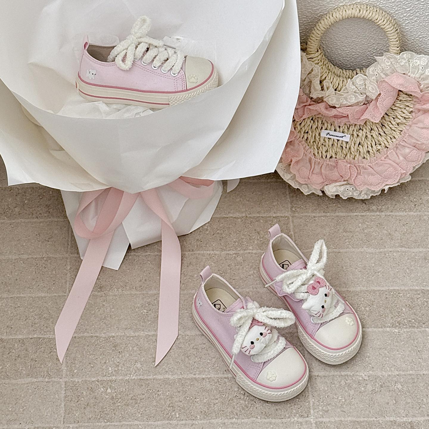 CBC儿童帆布鞋2025新款秋季女童