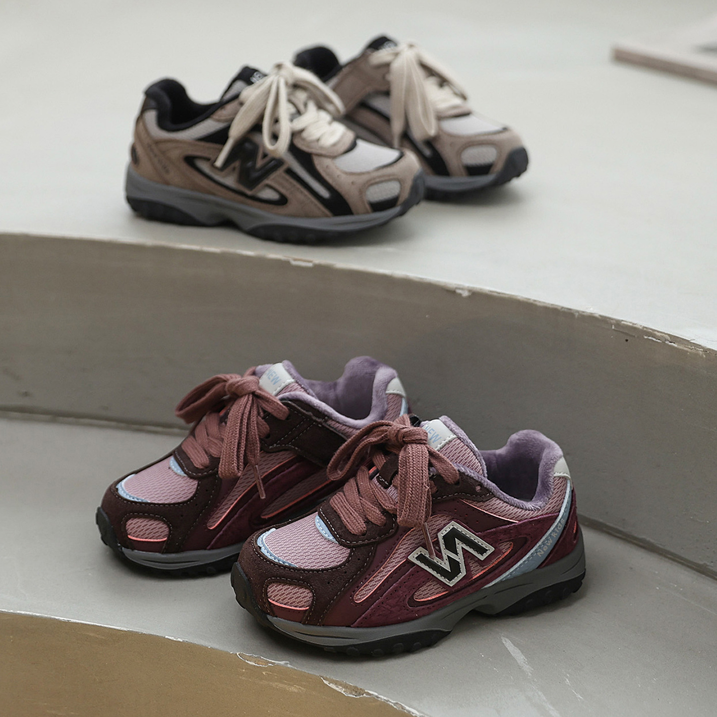 YYG男女童鞋2025新款冬保暖棉鞋