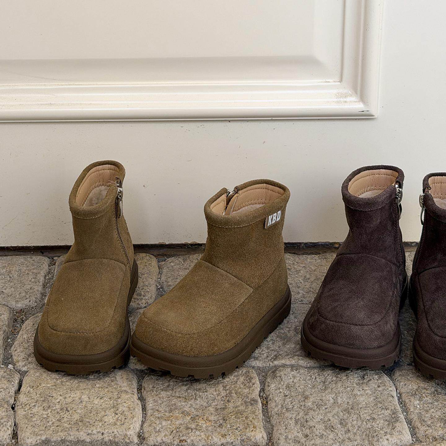 ASM儿童靴子冬女童马丁靴