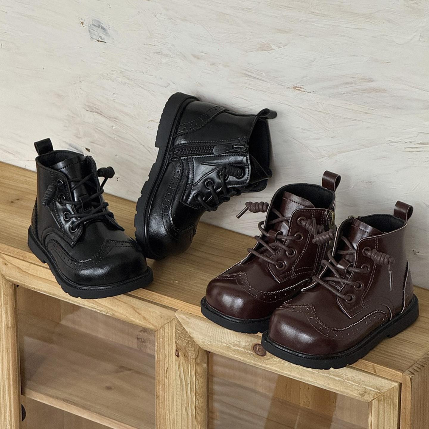 英伦风儿童马丁靴女款2025新款