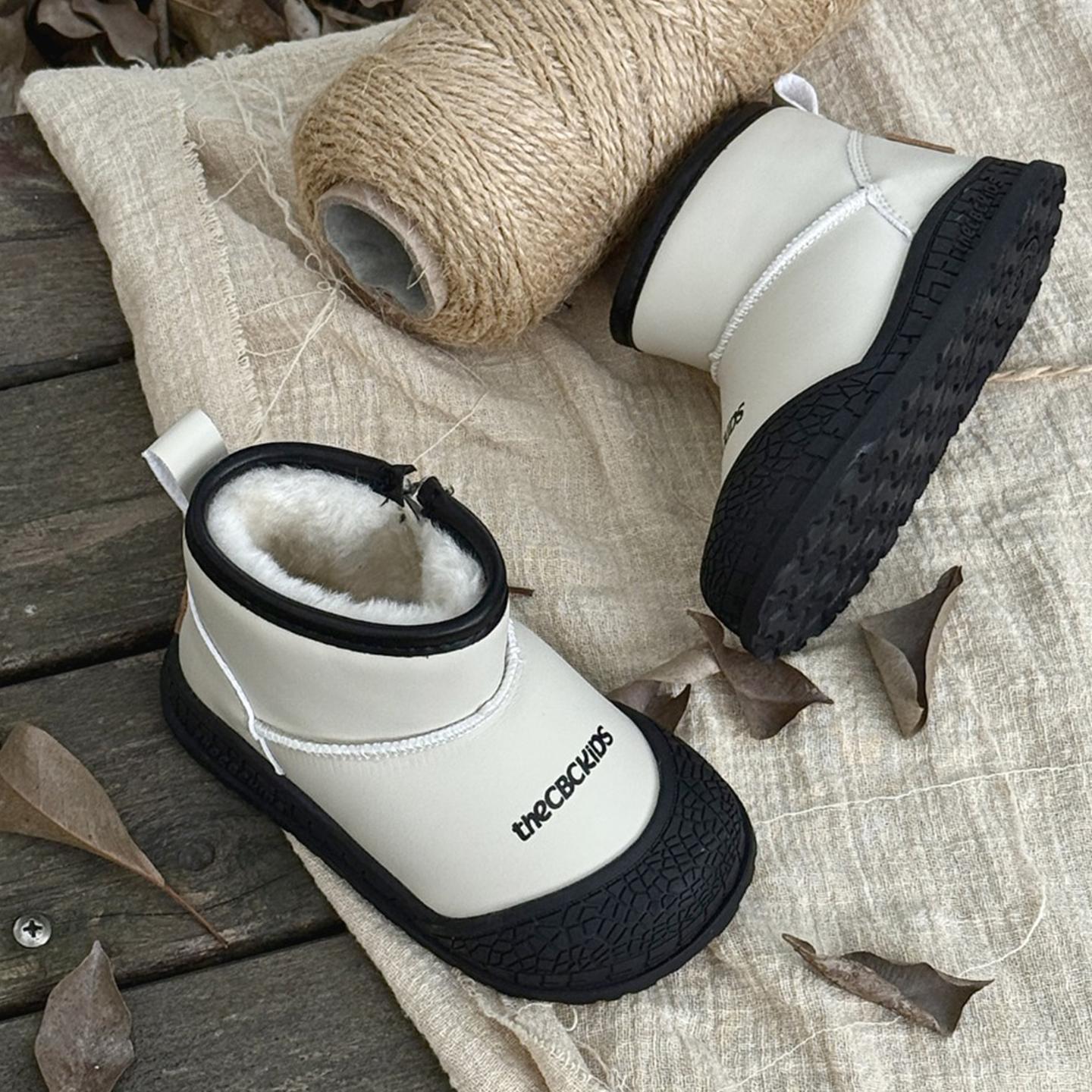 CBC防水抗寒儿童雪地靴2025新款