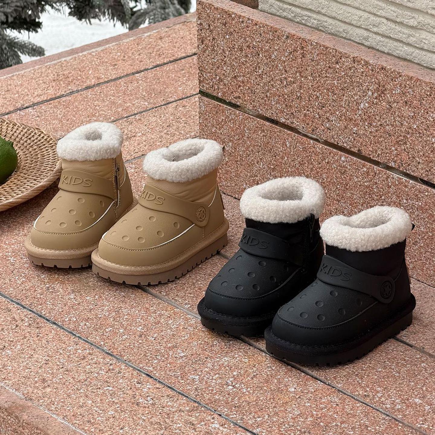 ASM雪地靴2025新款男女童大棉鞋