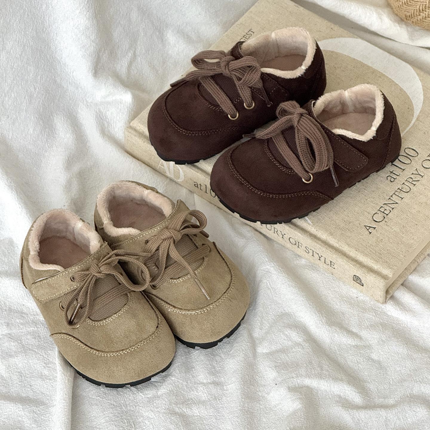 CBC儿童豆豆鞋洋气女童二棉鞋