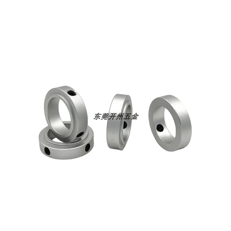 SCSRAW固定环固定轴承止动螺丝限位环轴用档圈定位器铝合金含螺丝