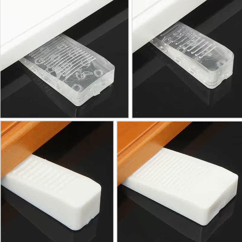 .家用门挡橡胶防风安全透明垫门塞楔子防撞门塞安全门顶免打孔小|ruв категории подгузник/шампунь/вскармливать/тележка кроватью, столкновение/напомнить/безопасность/защита, 门卡 безопасности - от Buy2taobao.com для оказания профессиональной услуги покупки агента Taobao