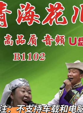 青海花儿歌曲U盘收音机小音响随身听优盘音频