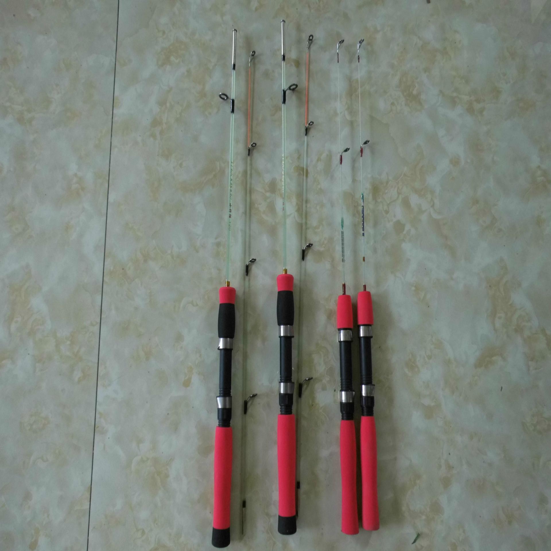 实心插接筏竿路亚竿插接竿冬钓竿冰钓竿小海竿软稍