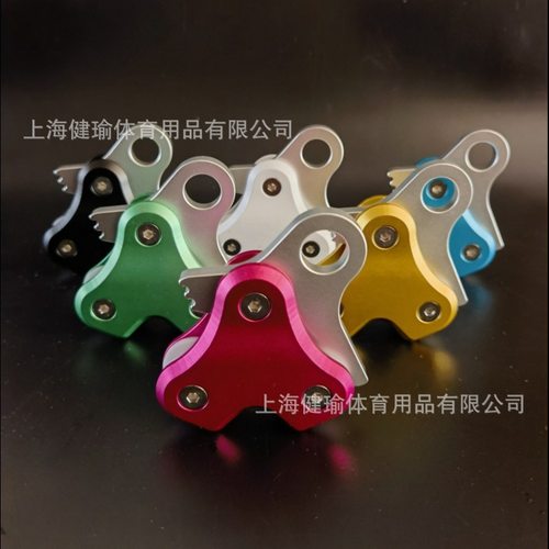 自由潜水下潜滑轮收绳器快捷水上彩色潜水放绳器导绳收绳器铝合金