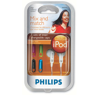 飞利浦SHE2610耳机耳塞式随身听MP3播放器CD平板电脑手机IPOD专用