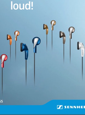 SENNHEISER/森海塞尔MX365耳机平头塞式170低音X360经典MX375珍藏