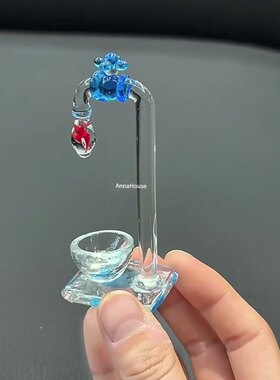 琉璃水龙头桌面摆件创意