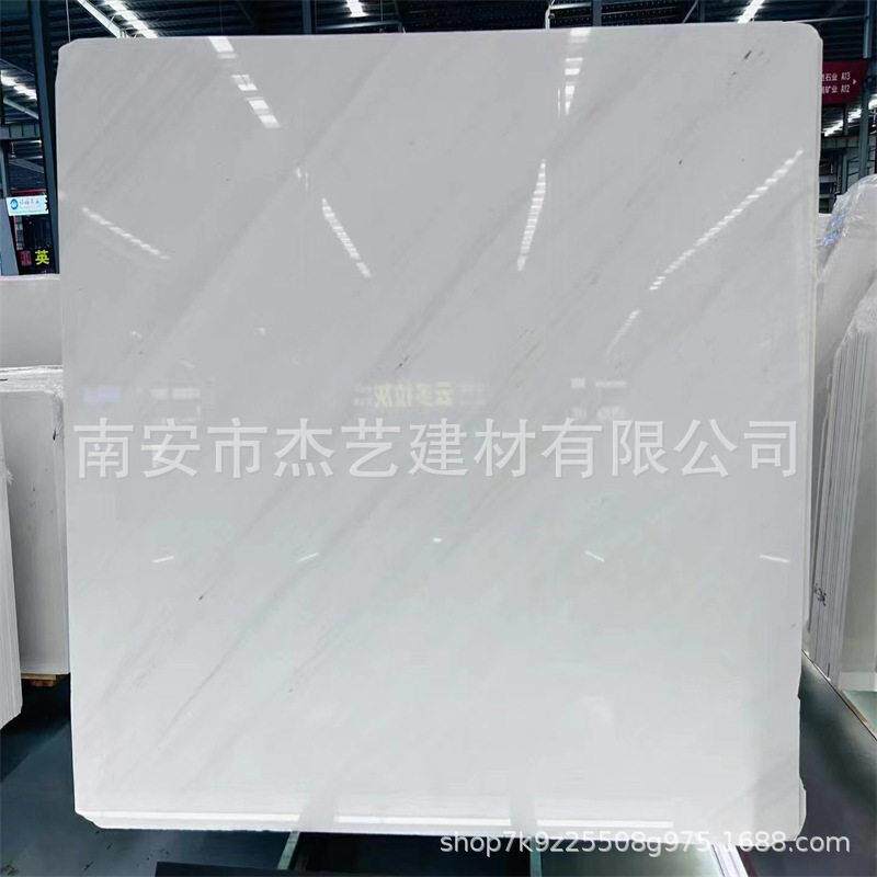泉州水头天然石材南斯拉夫白大理石洗手台室内地板楼梯踏步定制