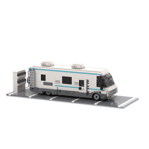 房车moc积木模型企业定制礼品stduio儿童玩具拼装益智潮玩男