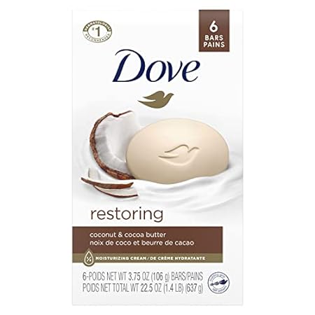 Dove Beauty Bar For Softer Skin Coconut Milk More Moistur