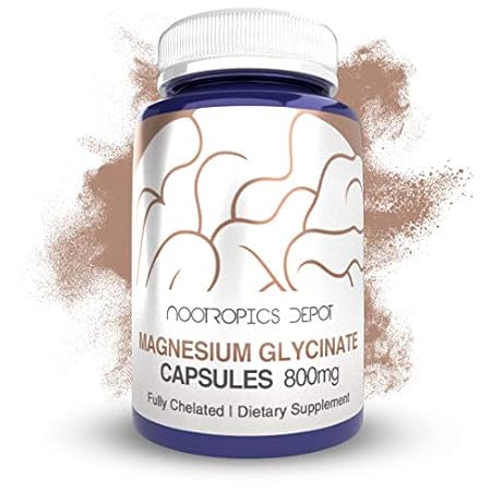 Magnesium Glycinate Capsules | 180 Count | Mineral Supple