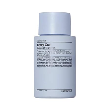 J Beverly Hills Blue Crazy Curl Defining Styling Serum wi