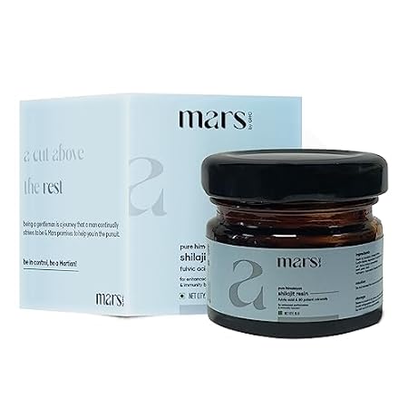 mars Pure Himalayan Shilajit Resin - 15g | Powered with F