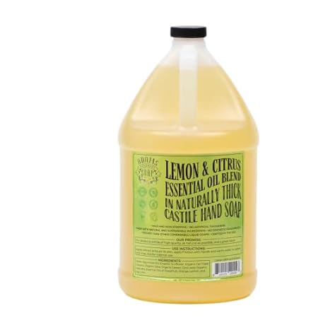 Adams Handmade Soap Thick Castile Liquid Hand Soap 1 Gall