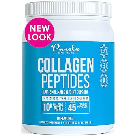 PureLx Collagen Peptides Powder - Unflavored Hydrolyzed C