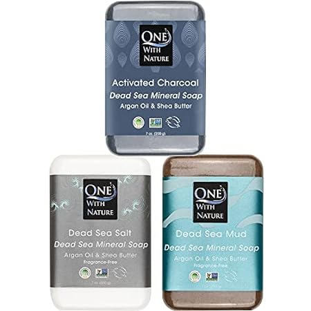 DEAD SEA MINERAL 7 oz SOAP VARIETY 3PK in BRANDED BOX. De