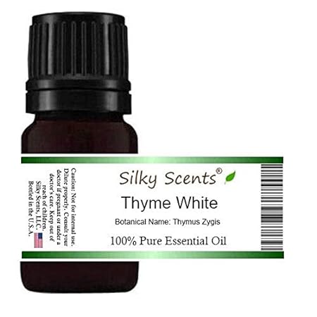 Thyme White Essential Oil (Thymus Zygis) 100% Pure and Na