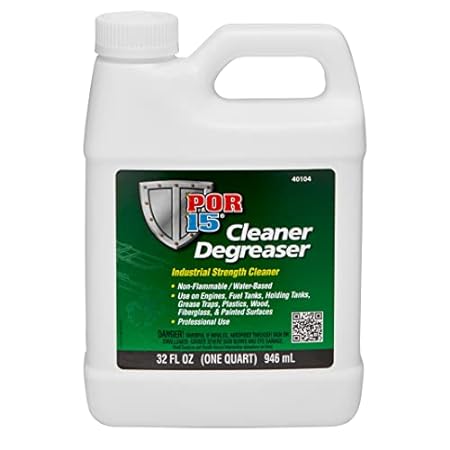 POR-15 Cleaner Degreaser， Non-flammable and Water Based，