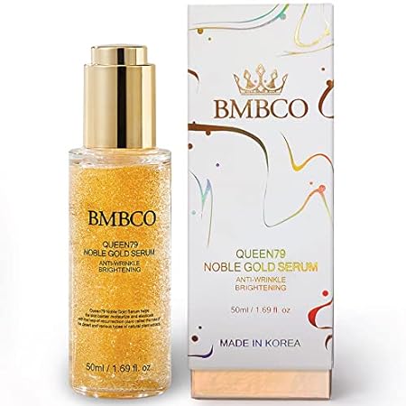 BMBCO 24K Liquid Gold Serum， Collagen Booster EGF Peptide