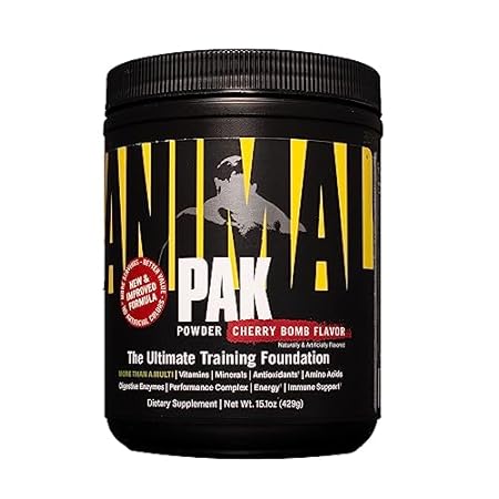 Animal Pak - Vitamin Powder with Zinc， Magnesium， Amino A