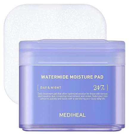 MEDIHEAL Watermide Toner Pad - Square Cotton Facial Pads