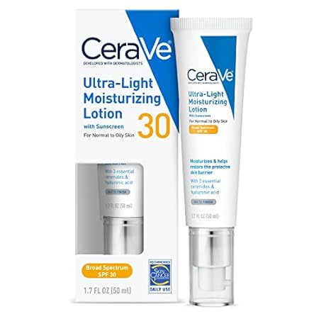 CeraVe Moisturizing Lotion SPF 30| Sunscreen and Face Moi