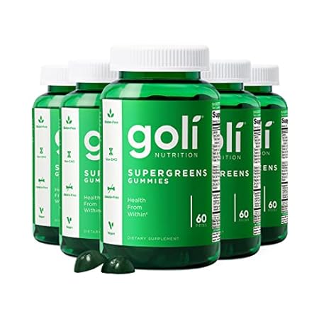 Goli SuperGreen Vitamin Gummy - 300 Count - Essential Vit