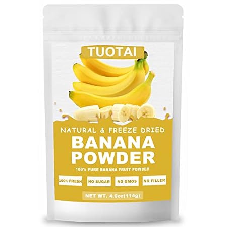 Nature Banana Fruit Powder，Freeze Dried Banana Powder， 4
