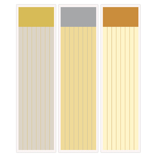 六尺对开复古套色宣纸半生半熟5cm竖格仿古状元卷毛笔书法作品纸